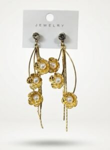 Golden Drop Earring
